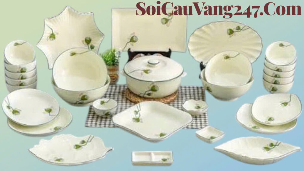 Mơ thấy bát đĩa
