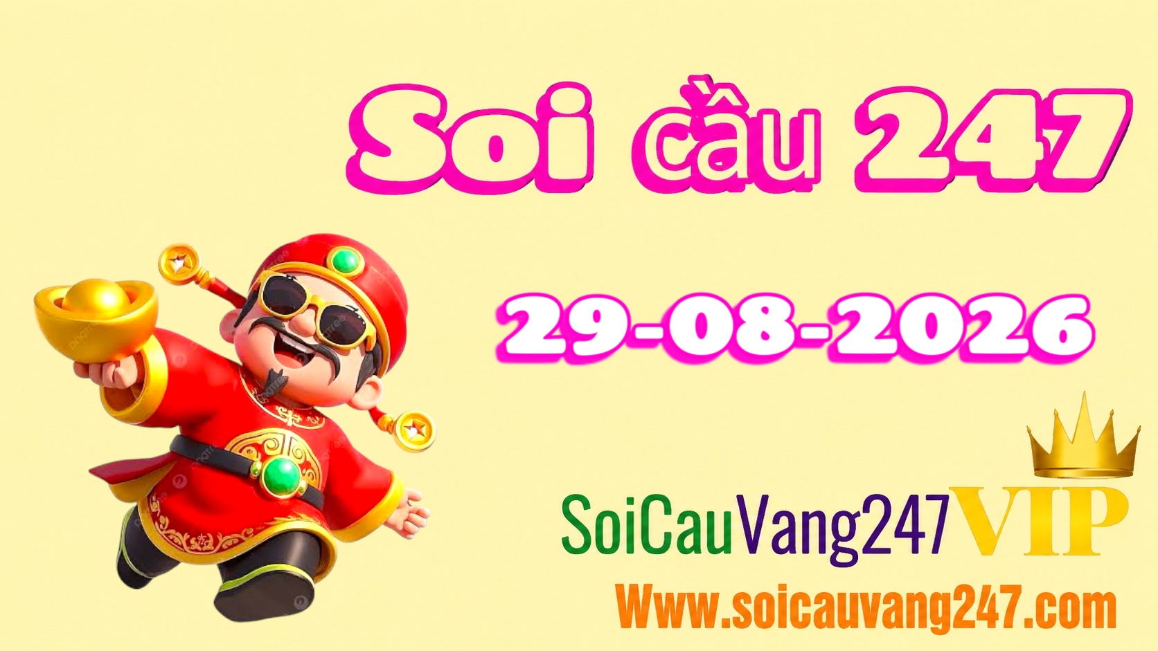 Soi cầu 247 ngày 29/08/2026