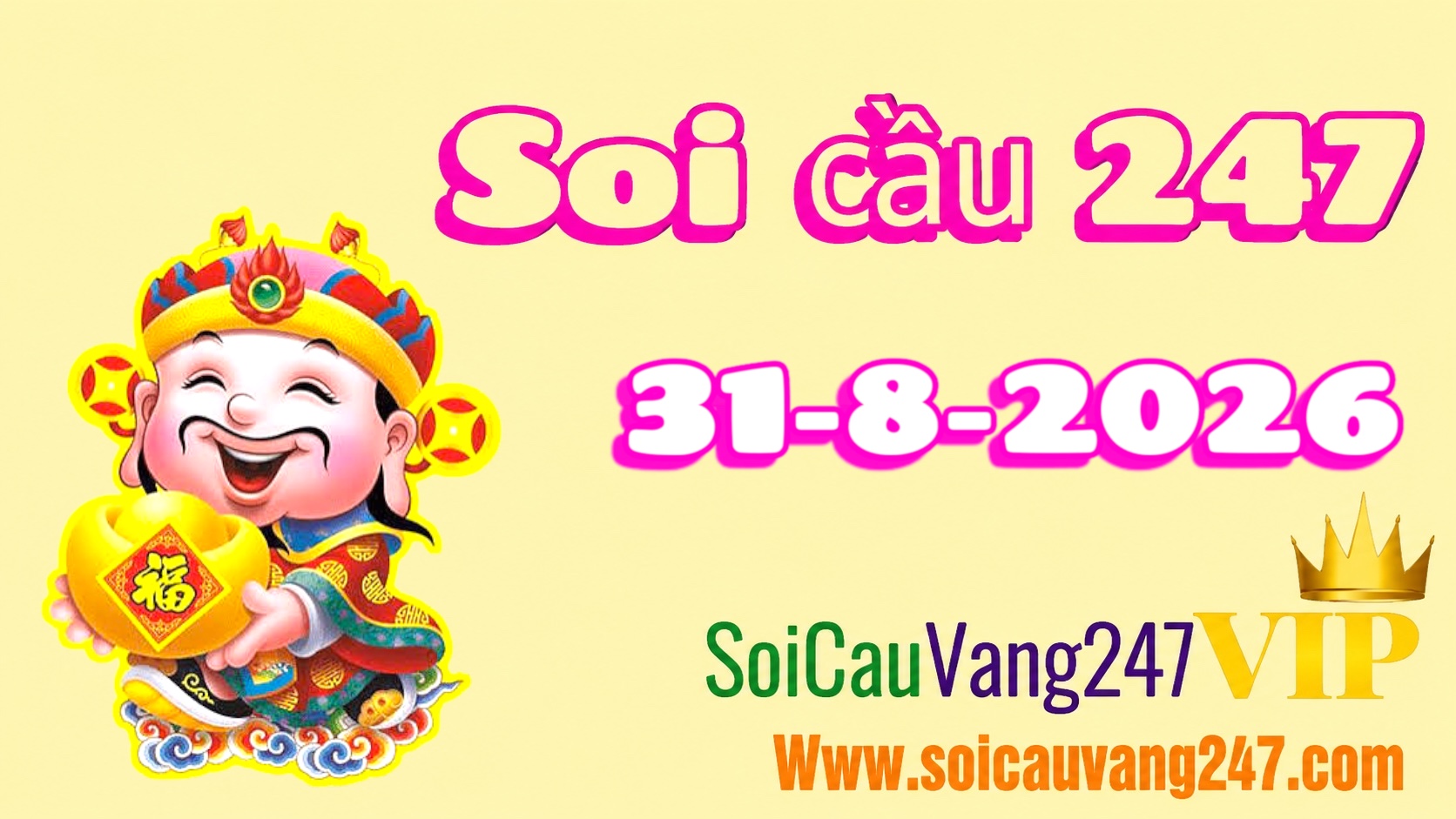 Soi cầu 247 ngày 31/08/2026