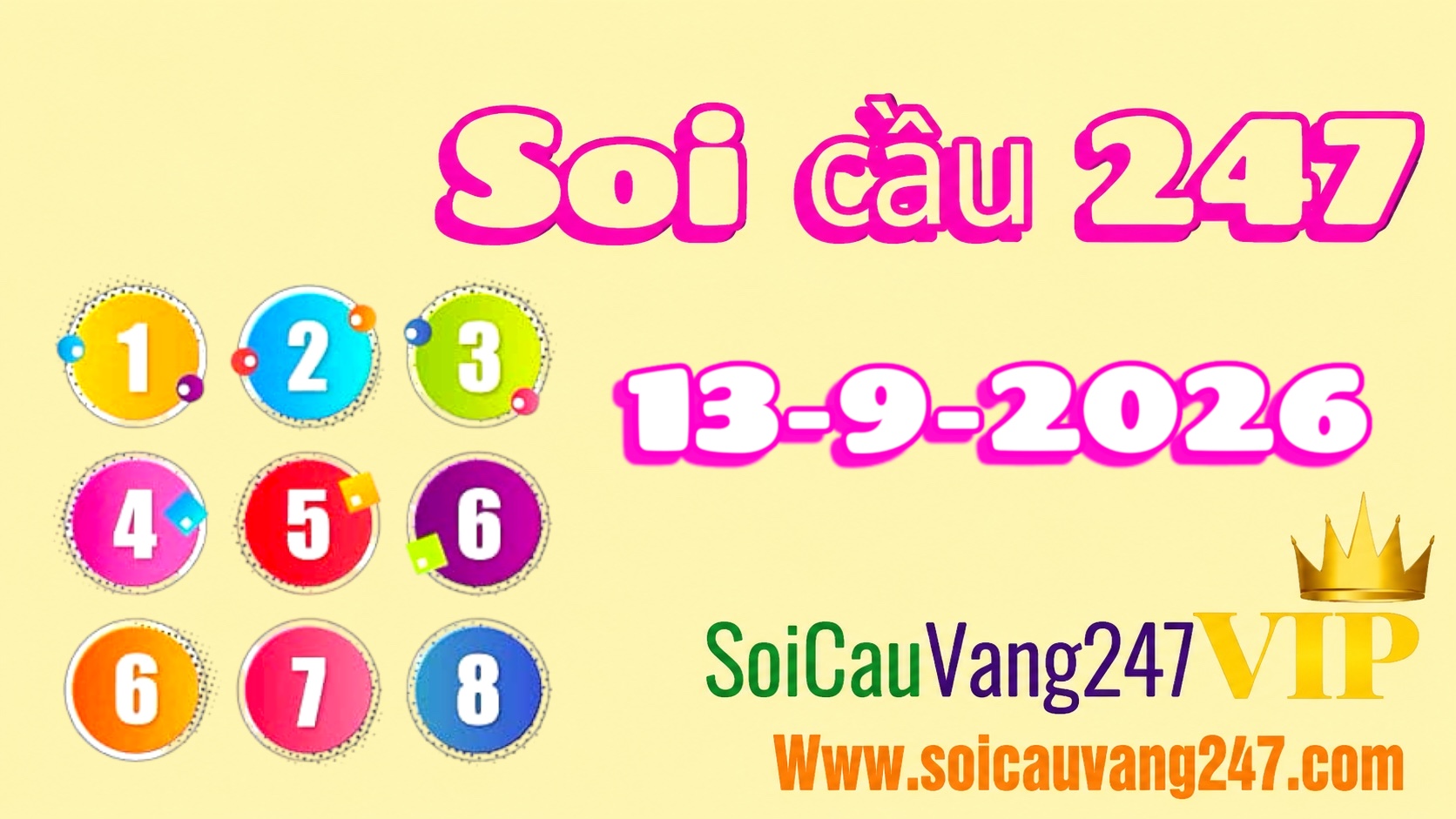 Soi cầu 247 ngày 13/09/2026