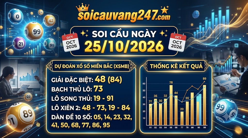 Soi cầu ngày 25/10/2026